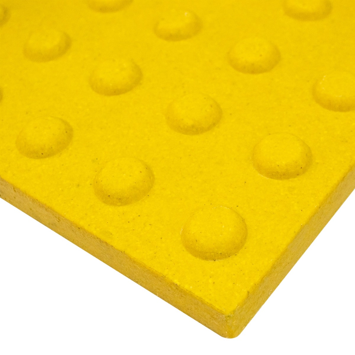 Piso podotáctil de concreto polimérico para invidentes