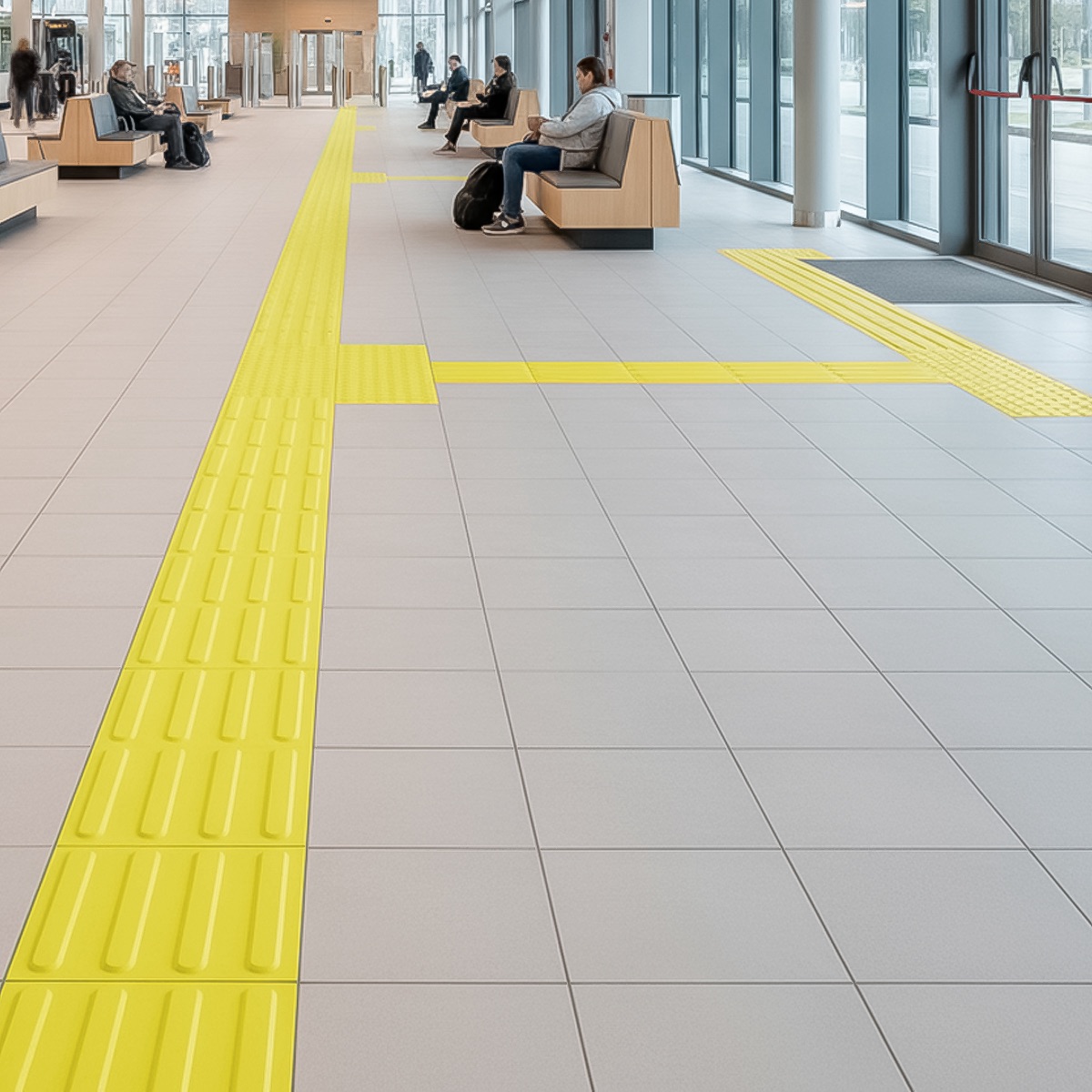 Piso de PVC para Invidentes